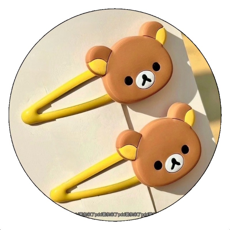 Japanese Lifestyle Goods - Urocze spinki do włosów z Rilakkumą,