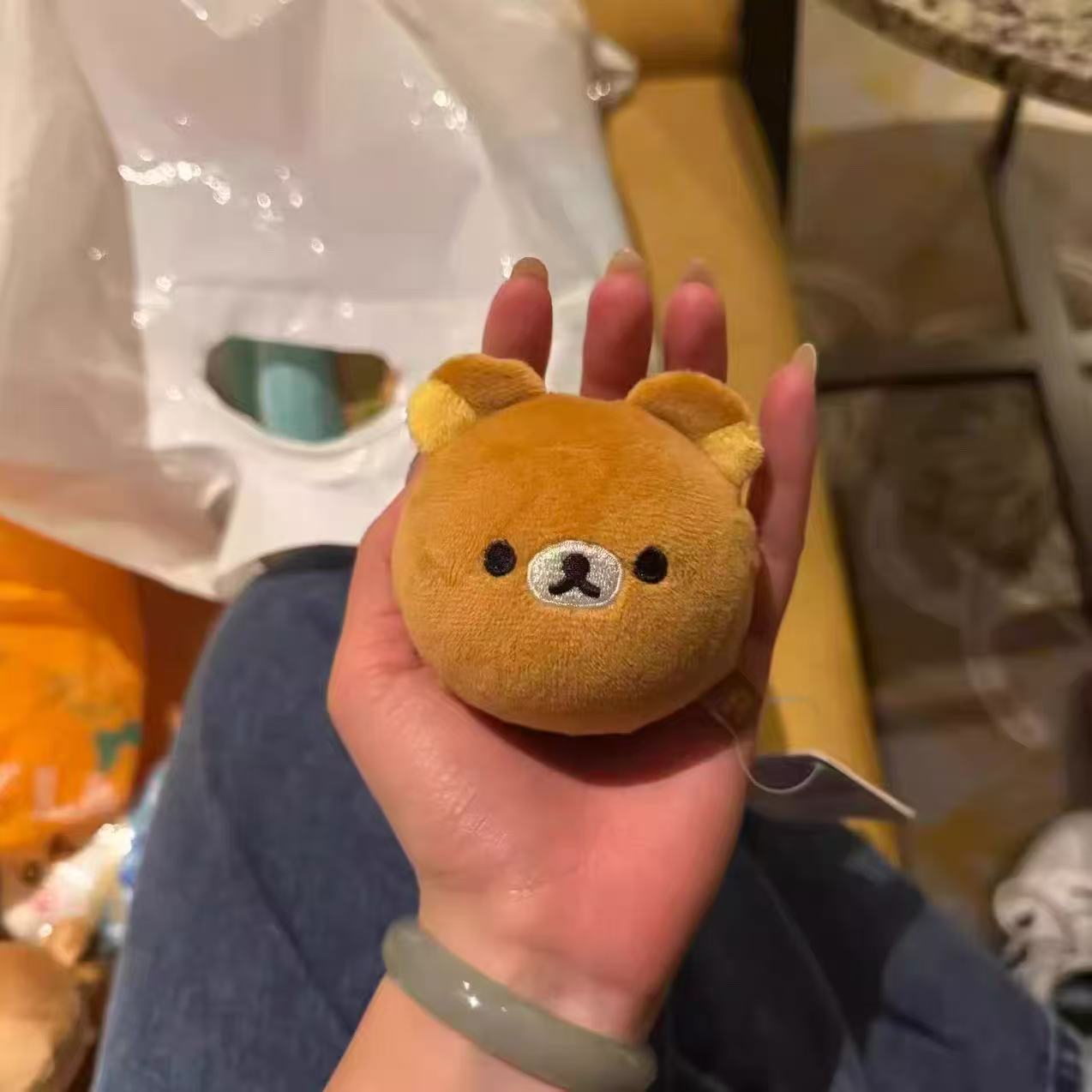 Japanese Lifestyle Goods - Rilakkuma Urocza Pluszowa Zabawka Mochi w