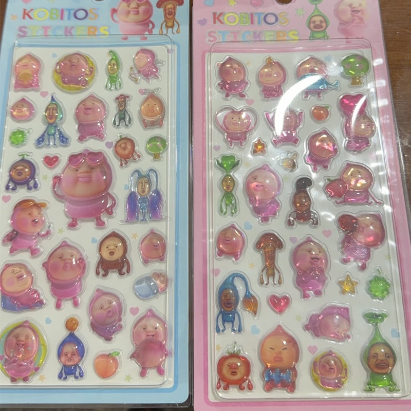 2 szt. Kawaii Kobito Naklejki  – Japanese Lifestyle Goods recenzja i cena