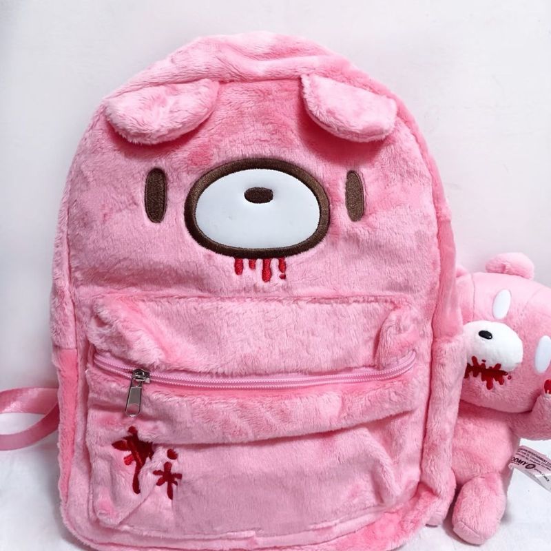 Uroczy plecak Gloomy Bear, róż – Japanese Lifestyle Goods recenzja i cena