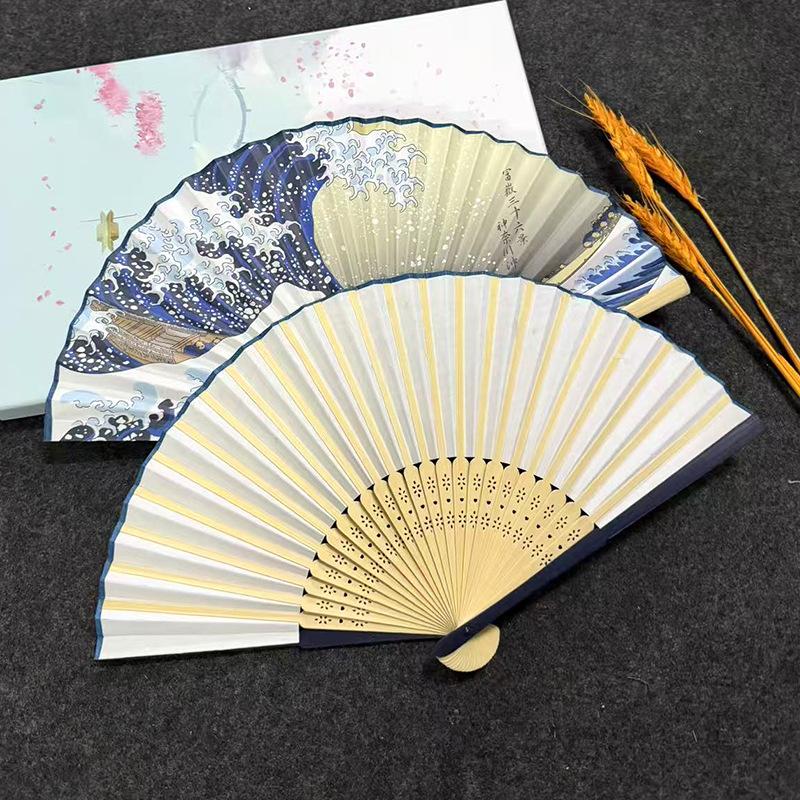 Wachlarz składany Ukiyoe z bam – Fan Sensu Folding recenzja i cena