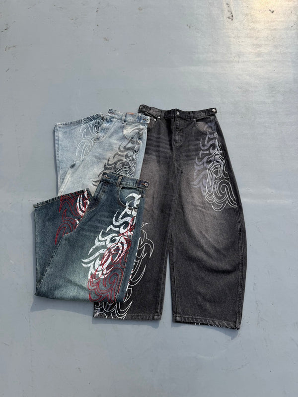 Spodnie dżinsowe Harajuku Goth – Japanese Lifestyle Goods recenzja i cena