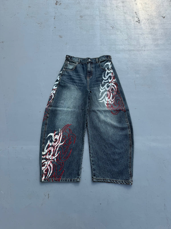 Spodnie dżinsowe Harajuku Goth – Japanese Lifestyle Goods recenzja i cena